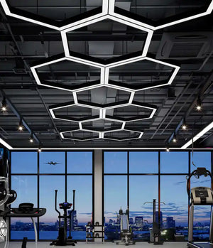 Connecteur en L 120° pour barres LED | Raccord d’angle pour formes hexagonales