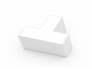 Connecteur en T pour barres LED | Jonction en T pour grilles et dérivations