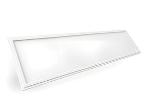 Set van 8 stuks | LED Paneel 30x120cm 36W 110lm/W, in een systeemplafond en voorkant in (foto 1)