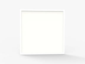 LED Paneel 62x62cm instelbaar 18W of 25W 200lm/W, voorkant in beeld en recht van voren