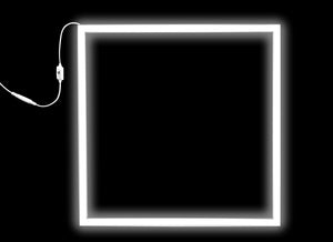 Panneau LED noir Hollow 60x60cm 36W Température de couleur réglable (CCT)