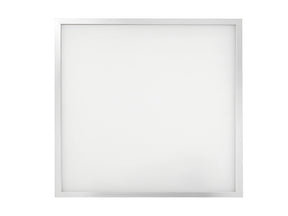 LED Paneel 62x62cm 40W 120lm/W, recht van voren en wit