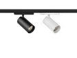 Integrated LED Railspot 3 fase 30W CRI>90 met Philips-driver, zijaanzicht en zwart (foto 1)