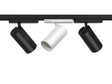 Integrated LED Railspot 3 fase 40W CRI>90, zijaanzicht en zwart (foto 2)