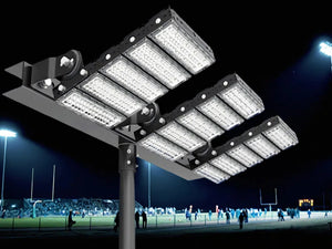 LED Sports Lighting 1500W Adjustable Tilt 170lm/W with Philips Driver