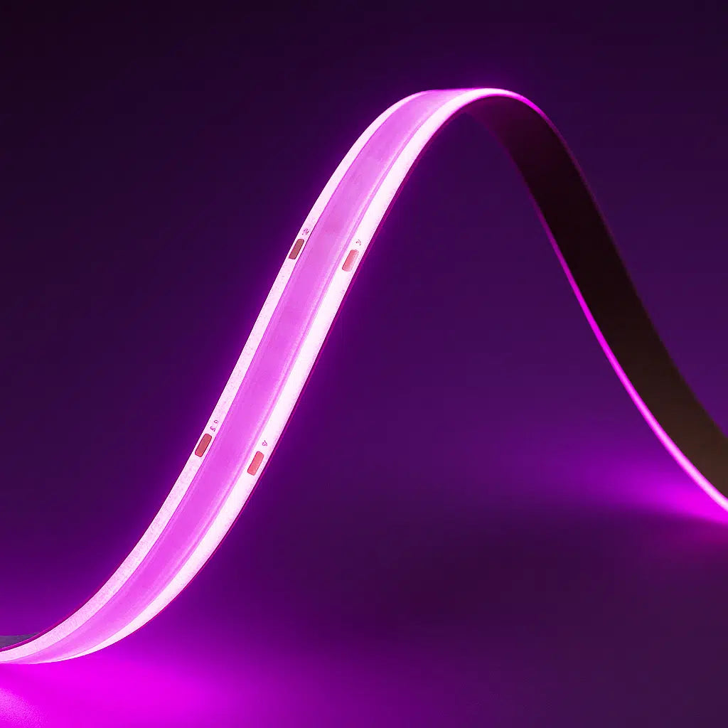 Ruban LED COB Multicolore (RGB) 13W/m | 5 mètres