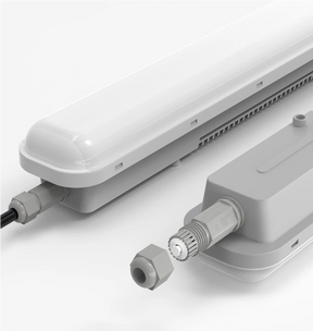Tri-proof LED Batten 150 cm | 50W | IP65 | 155 lm/W | Philips driver, bovenkant in beeld en onder