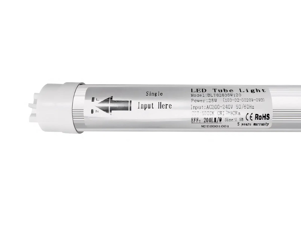 Tube LED T8 120cm 15/18W 200lm/W