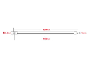 Tube LED T8 120cm 15/18W 200lm/W