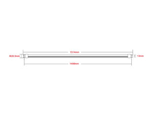 Tube LED T8 150cm 18/25W 200lm/W