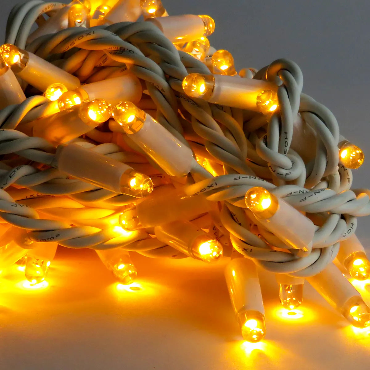 LED Christmas light string 5 metres extendable 3W