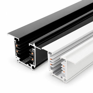 Rail LED triphasé encastrable