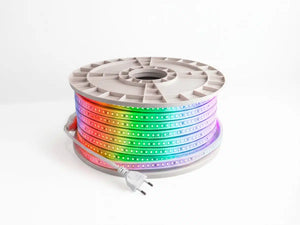 Ruban LED RGB multicolore 60 LED/m 220V | 50m IP65
