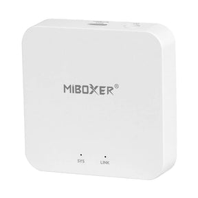 MiBoxer WiFi & RF Gateway WL-Box2 2.4GHz, voorkant in beeld