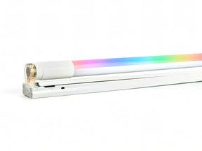 MoodWave WiFi LED TL Buis RGB, productfoto en brandend
