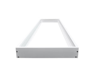 Cadre en saillie pour panneau LED Backlit 30x120 cm blanc