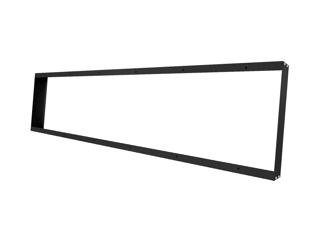 Cadre de montage pour panneau LED back-lit 30x120 cm noir