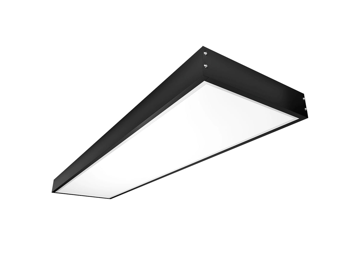 Cadre de montage pour panneau LED back-lit 30x120 cm noir