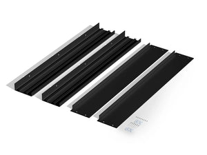 Cadre de montage pour panneau LED back-lit 60x60 cm noir