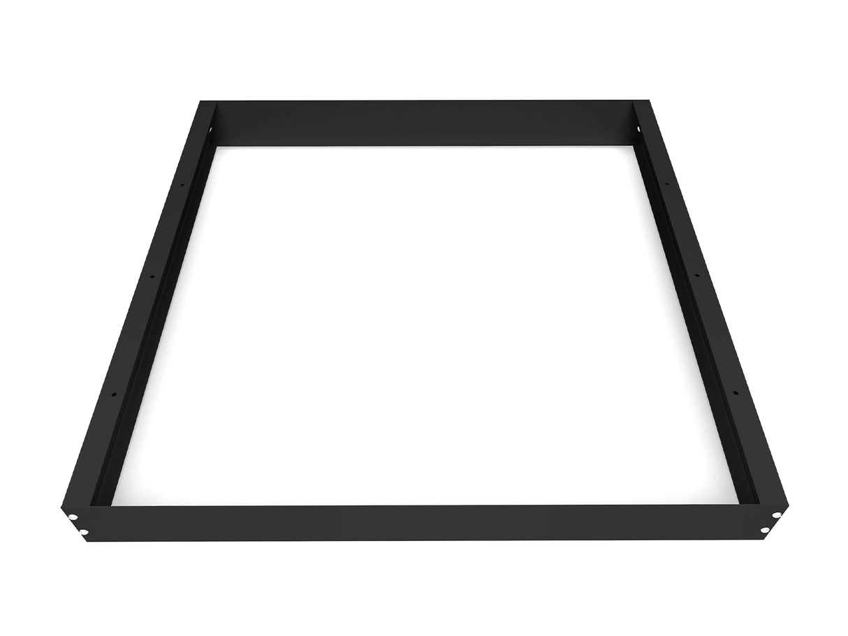 Cadre de montage pour panneau LED back-lit 62x62 cm noir