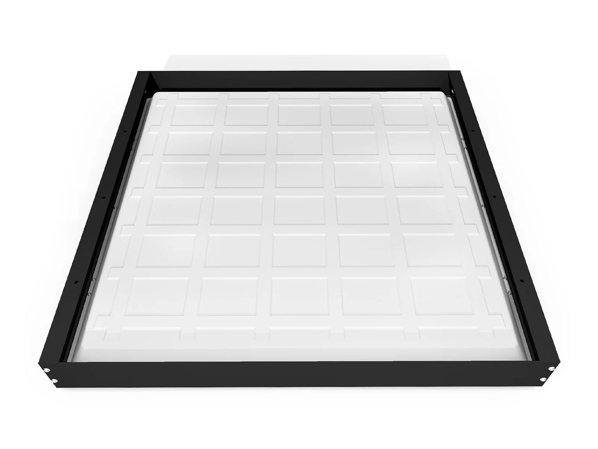 Cadre de montage pour panneau LED back-lit 62x62 cm noir