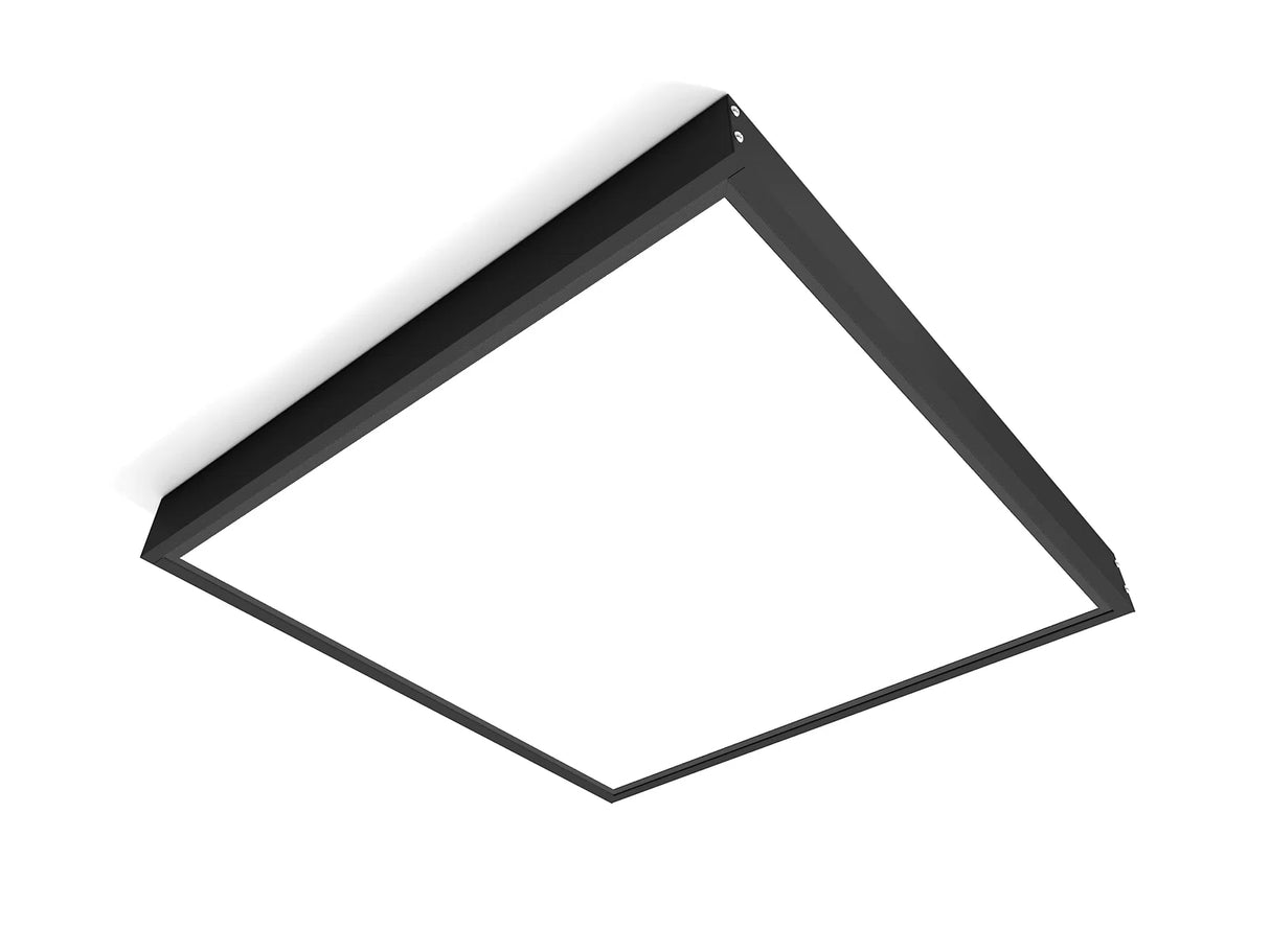 Cadre de montage pour panneau LED back-lit 62x62 cm noir