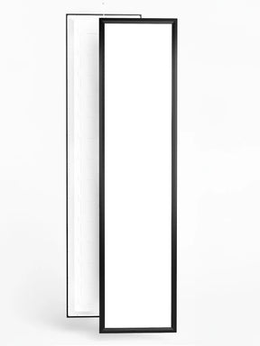 Zwart LED Paneel 30x120cm - 36W - 140lm/W - Instelbare lichtkleur CCT, voorkant in beeld en