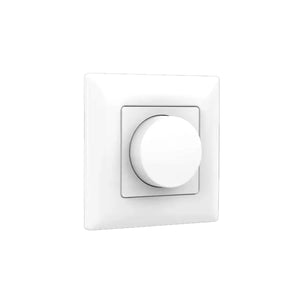 LED Dimmer 200W Triac met draaiknop Wit