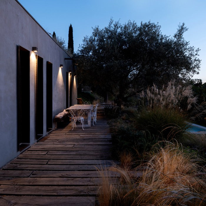 Applique murale LED solaire avec lumière réglable IP54