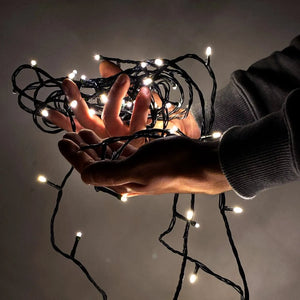 Éclairage de Noël LED Guirlande lumineuse 30 mètres 3,6 watts pour l'intérieur et l'extérieur
